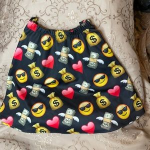 Fun Emoji skirt